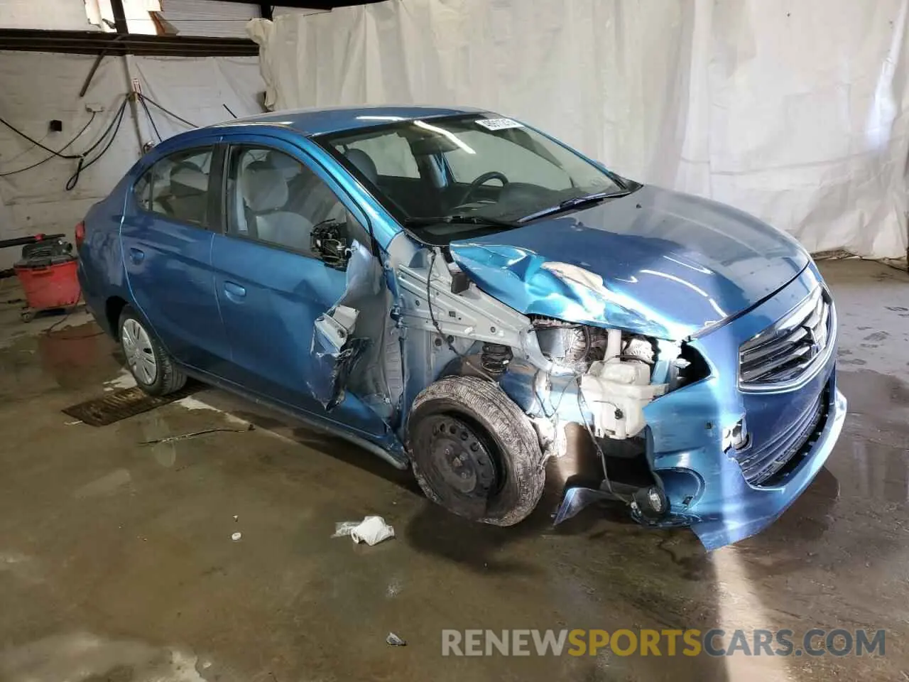 4 Photograph of a damaged car ML32F3FJ1KHF10800 MITSUBISHI MIRAGE 2019