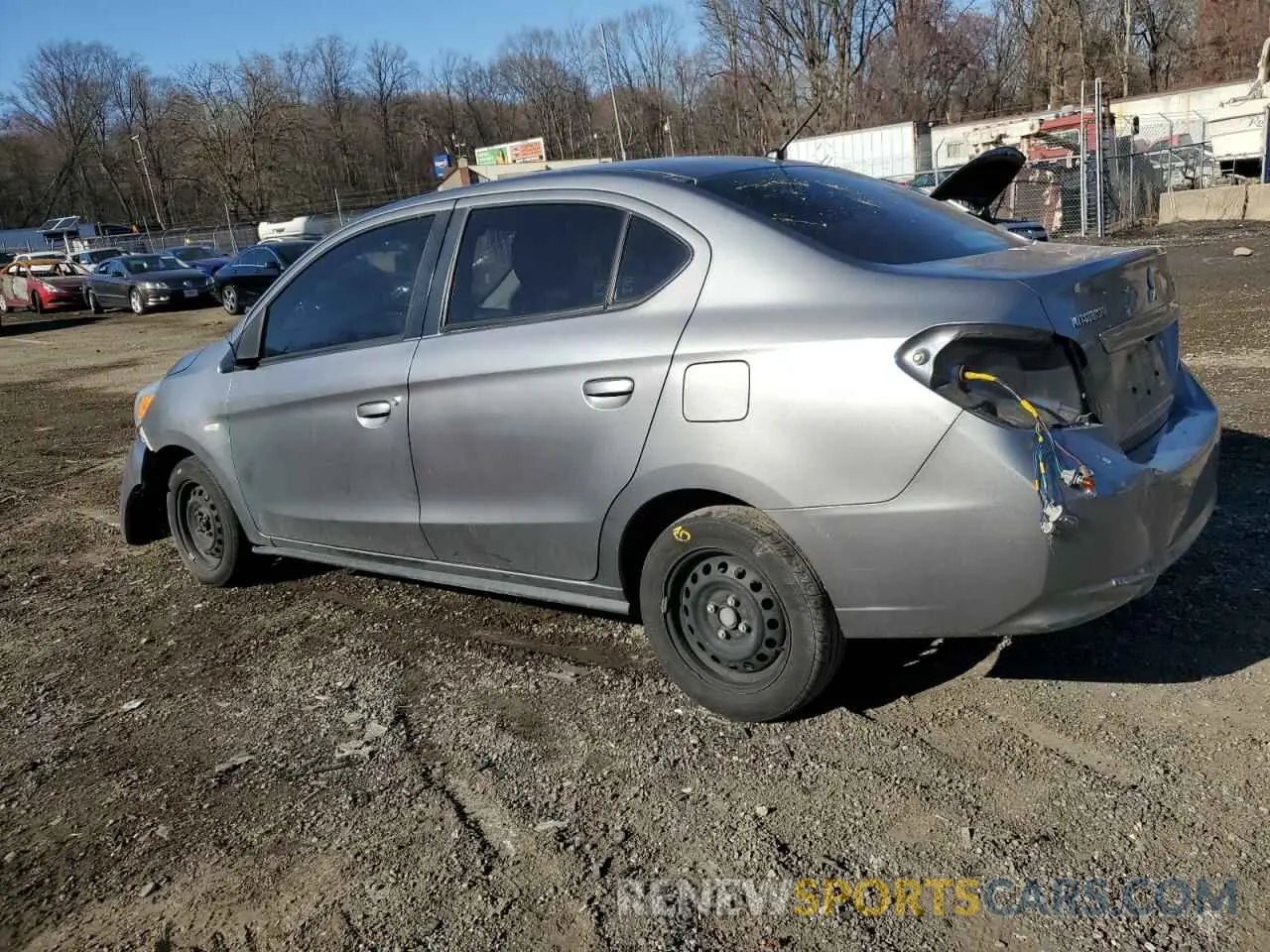 2 Photograph of a damaged car ML32F3FJ1KHF15575 MITSUBISHI MIRAGE 2019
