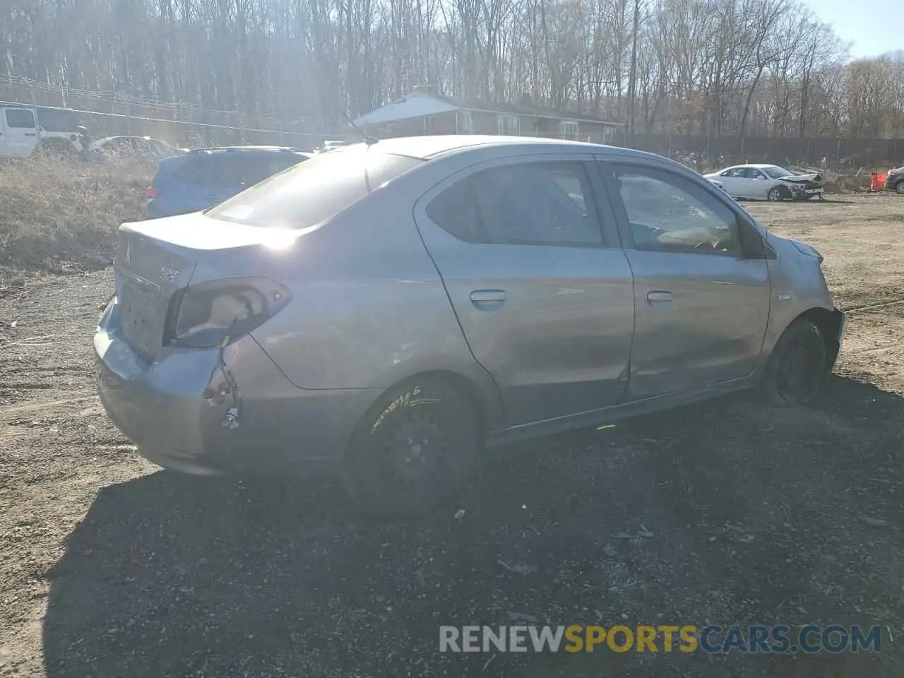 3 Photograph of a damaged car ML32F3FJ1KHF15575 MITSUBISHI MIRAGE 2019