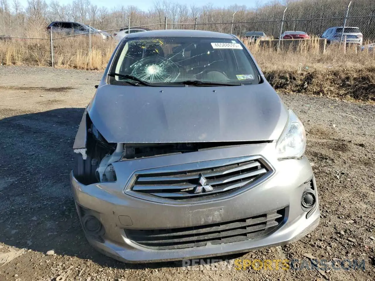 5 Photograph of a damaged car ML32F3FJ1KHF15575 MITSUBISHI MIRAGE 2019