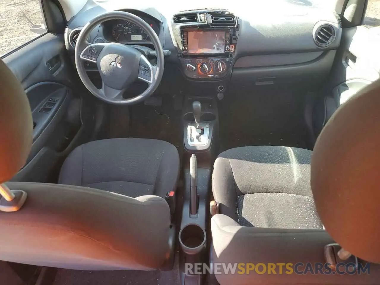 8 Photograph of a damaged car ML32F3FJ1KHF15575 MITSUBISHI MIRAGE 2019