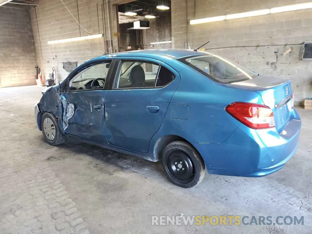 2 Photograph of a damaged car ML32F3FJ2KHF00809 MITSUBISHI MIRAGE 2019