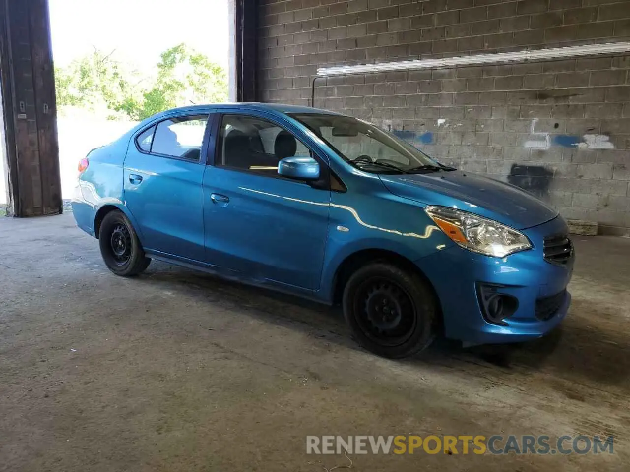 4 Photograph of a damaged car ML32F3FJ2KHF00809 MITSUBISHI MIRAGE 2019