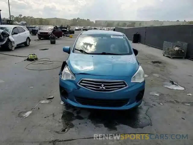 13 Photograph of a damaged car ML32F3FJ2KHF02057 MITSUBISHI MIRAGE 2019