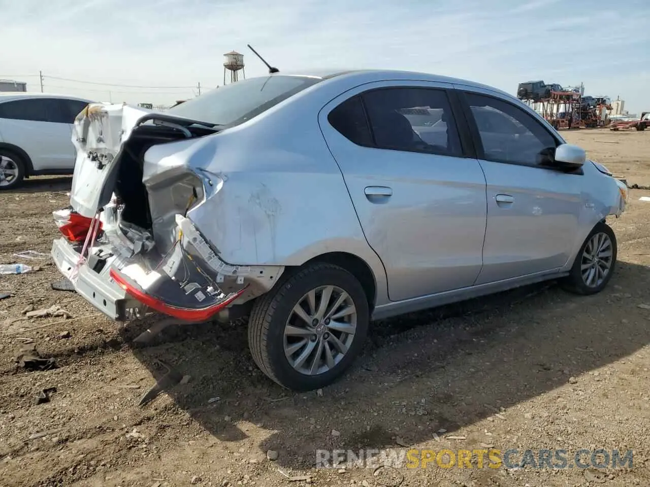 3 Photograph of a damaged car ML32F3FJ2KHF08280 MITSUBISHI MIRAGE 2019