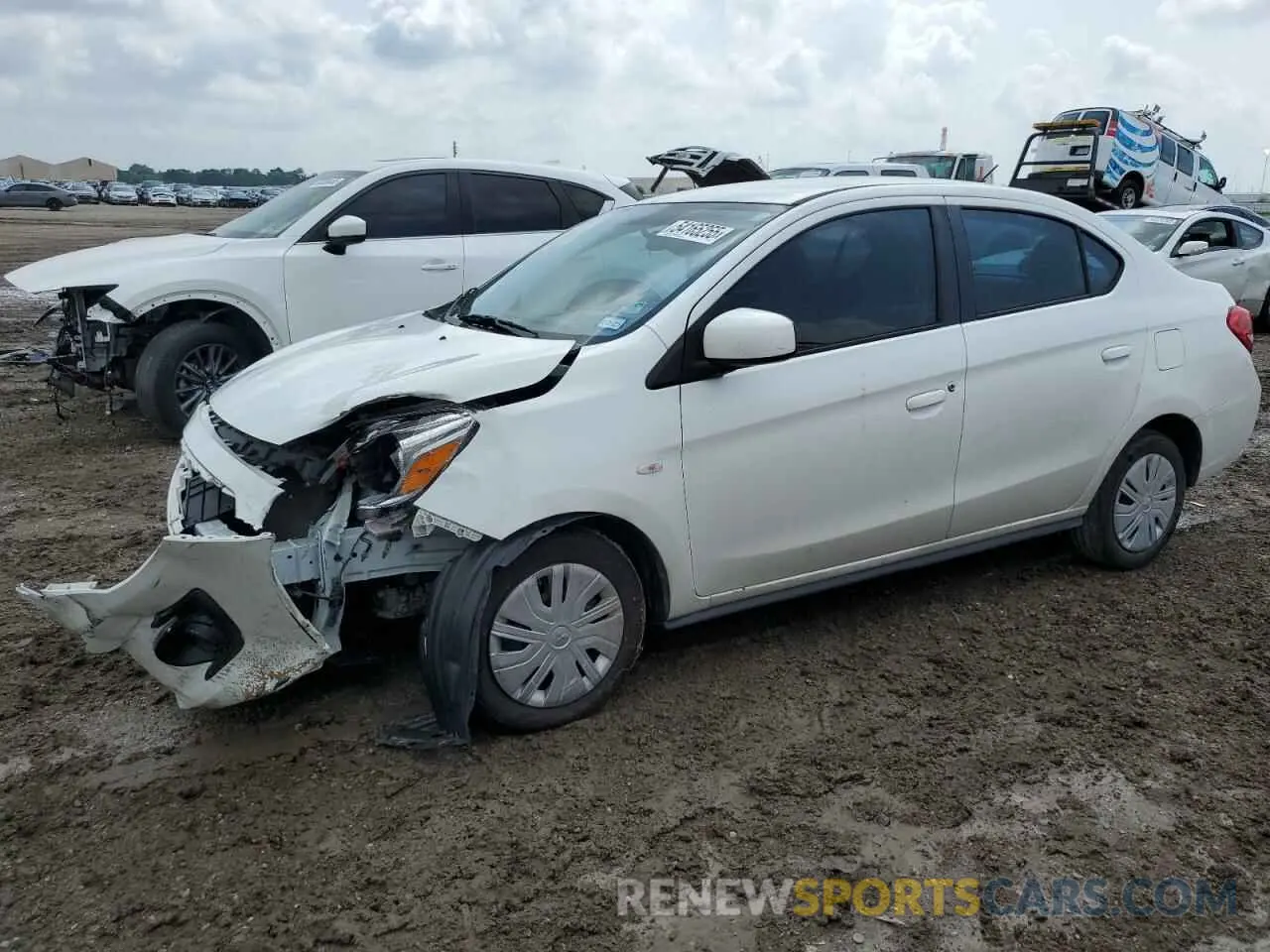 1 Photograph of a damaged car ML32F3FJ2KHF19022 MITSUBISHI MIRAGE 2019