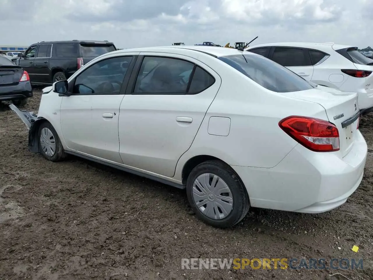 2 Photograph of a damaged car ML32F3FJ2KHF19022 MITSUBISHI MIRAGE 2019