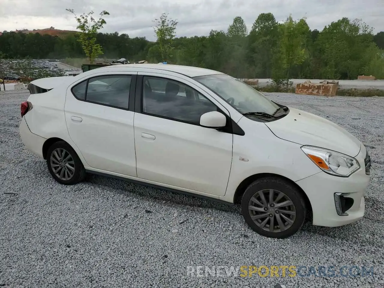 4 Photograph of a damaged car ML32F3FJ3KHF01869 MITSUBISHI MIRAGE 2019