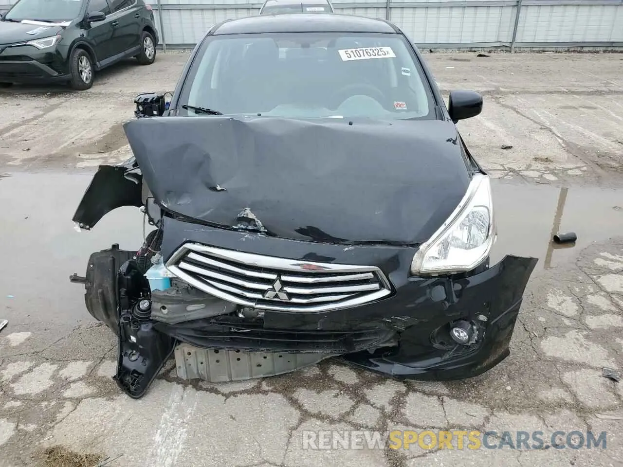 5 Photograph of a damaged car ML32F3FJ3KHF05405 MITSUBISHI MIRAGE 2019
