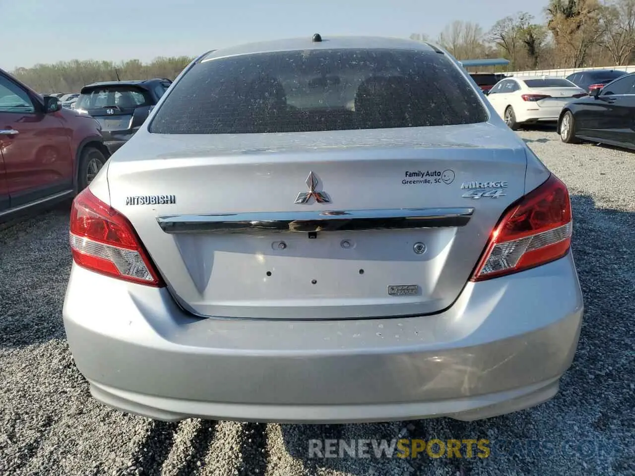 6 Photograph of a damaged car ML32F3FJ3KHF11107 MITSUBISHI MIRAGE 2019