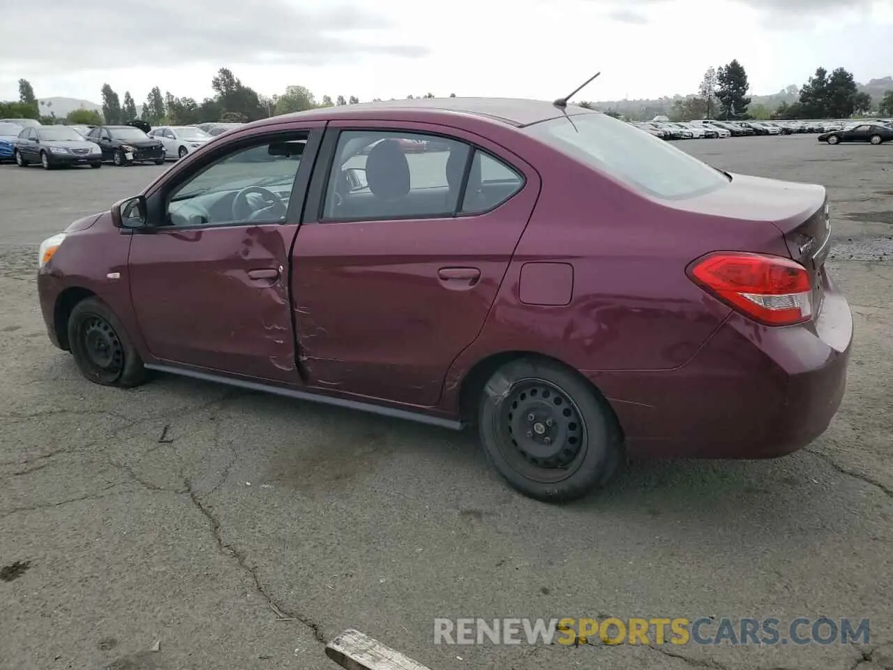 2 Photograph of a damaged car ML32F3FJ3KHF12533 MITSUBISHI MIRAGE 2019