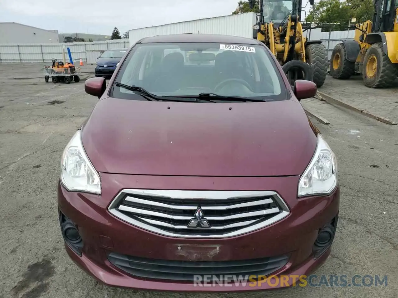5 Photograph of a damaged car ML32F3FJ3KHF12533 MITSUBISHI MIRAGE 2019