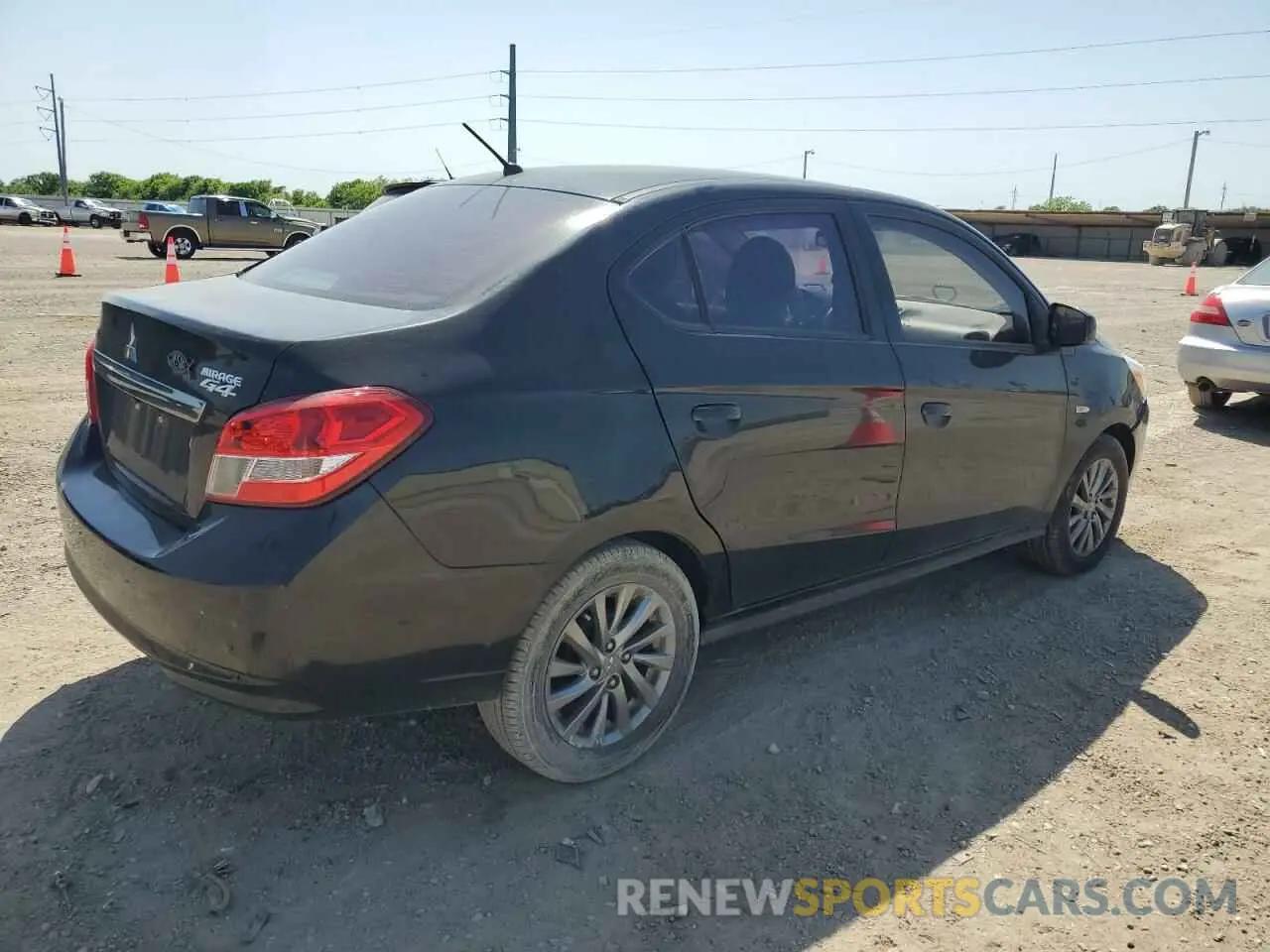 3 Photograph of a damaged car ML32F3FJ3KHF15318 MITSUBISHI MIRAGE 2019