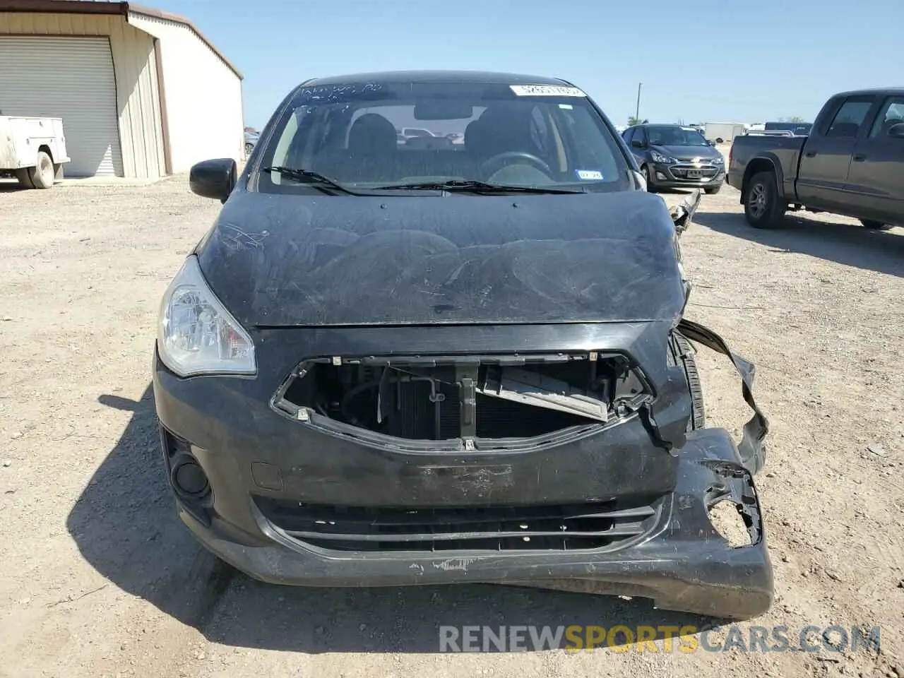 5 Photograph of a damaged car ML32F3FJ3KHF15318 MITSUBISHI MIRAGE 2019