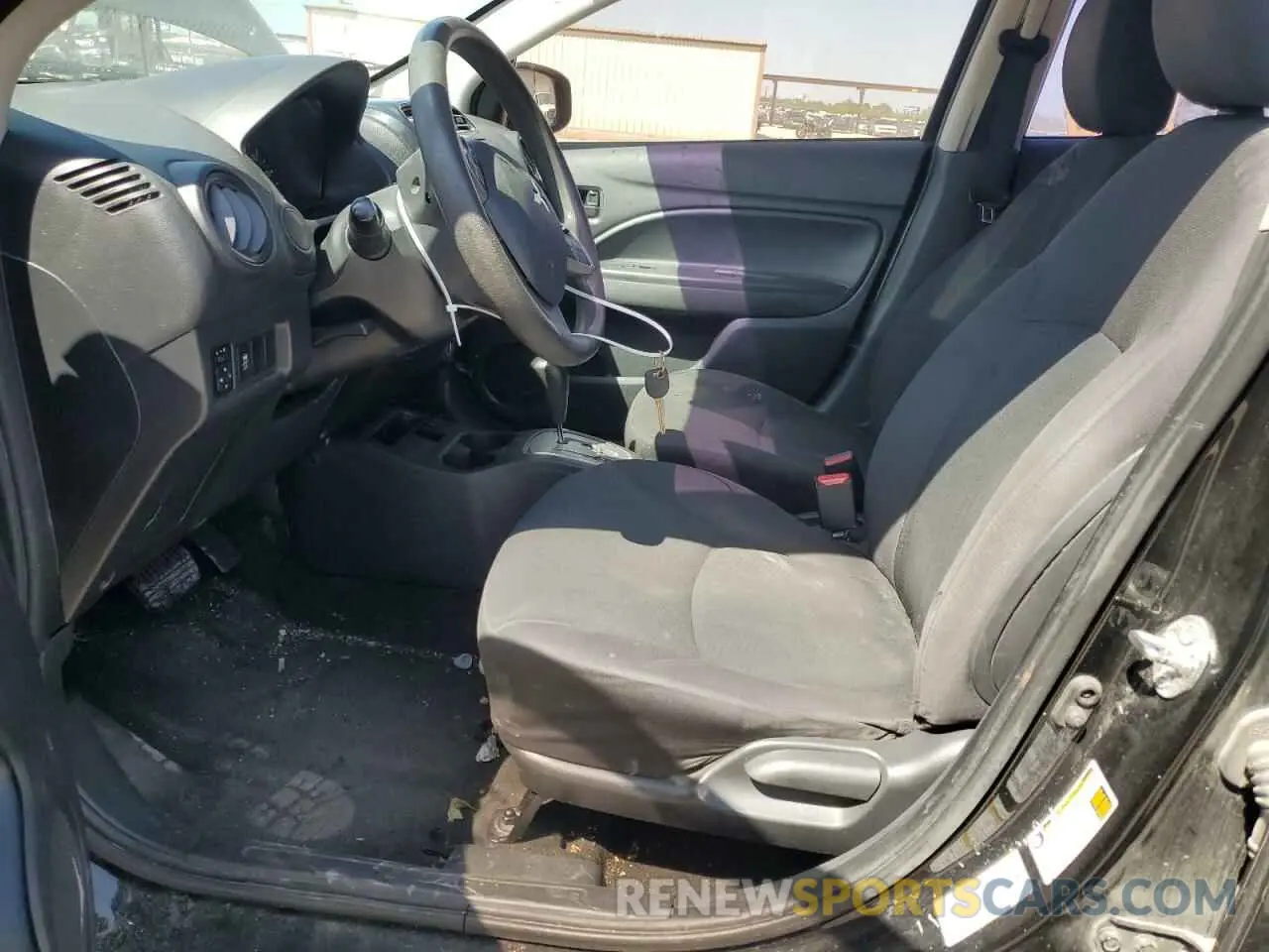 7 Photograph of a damaged car ML32F3FJ3KHF15318 MITSUBISHI MIRAGE 2019