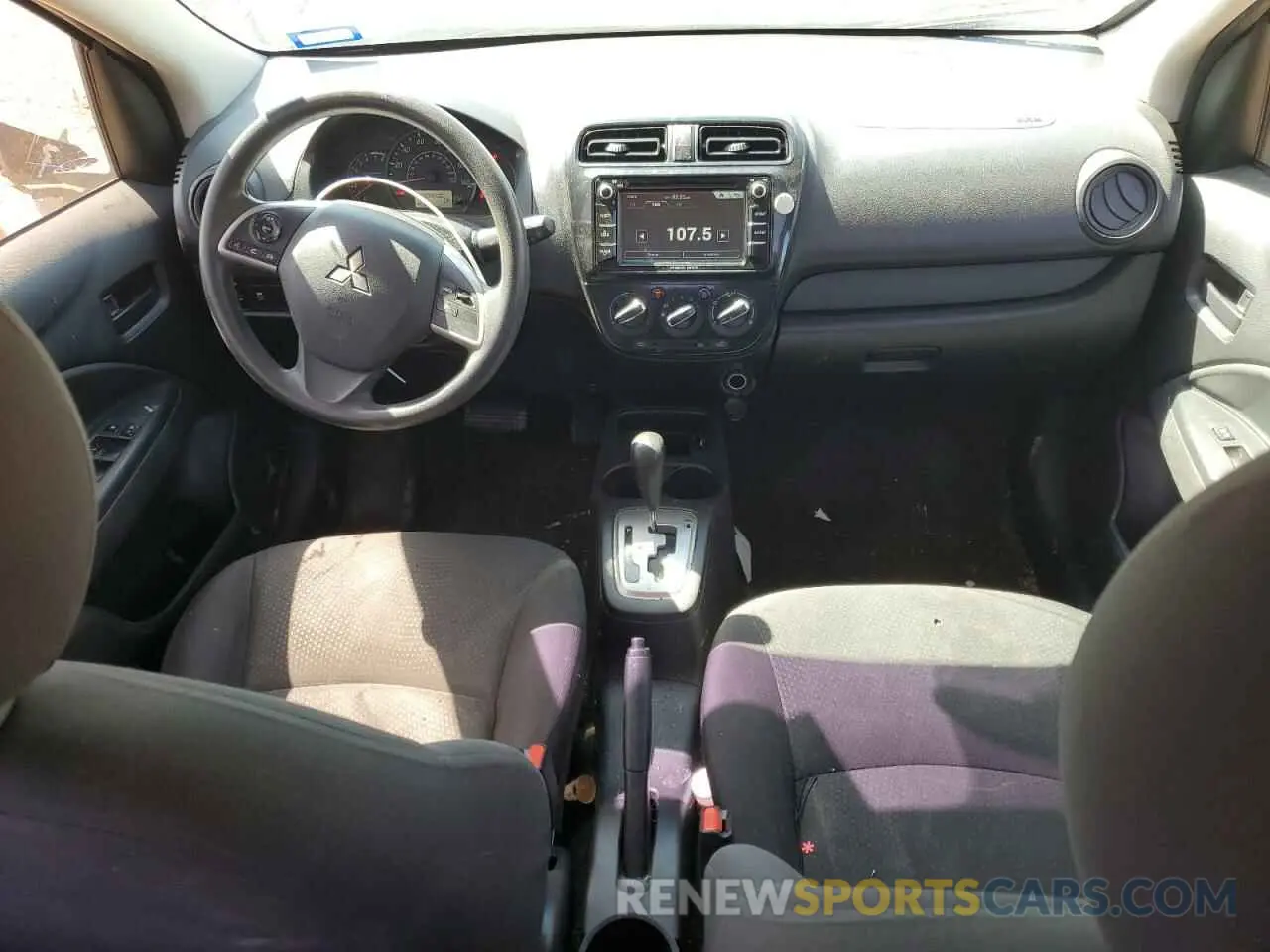 8 Photograph of a damaged car ML32F3FJ3KHF15318 MITSUBISHI MIRAGE 2019