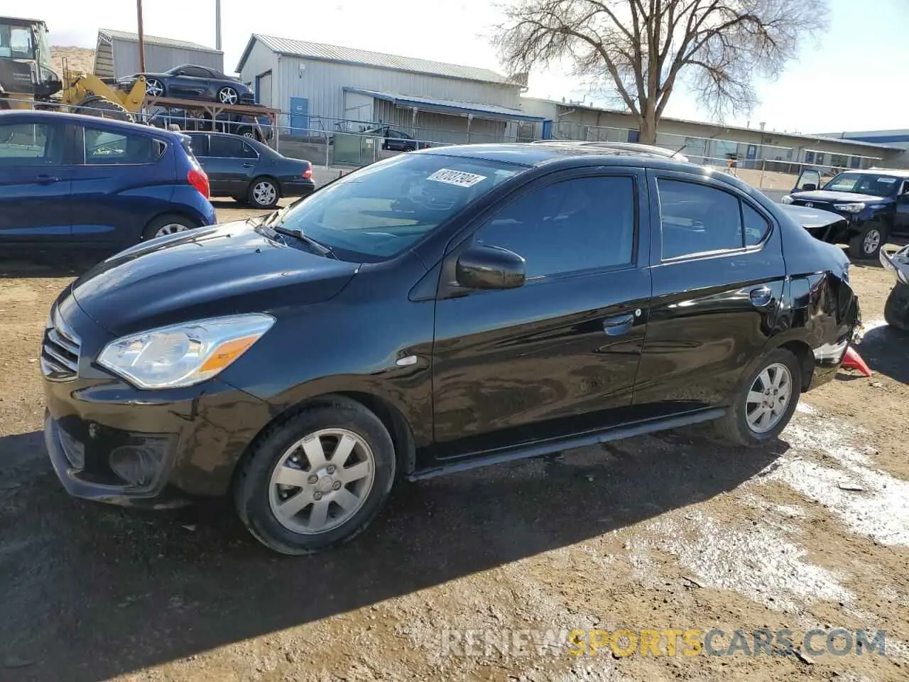 1 Photograph of a damaged car ML32F3FJ4KHF06028 MITSUBISHI MIRAGE 2019