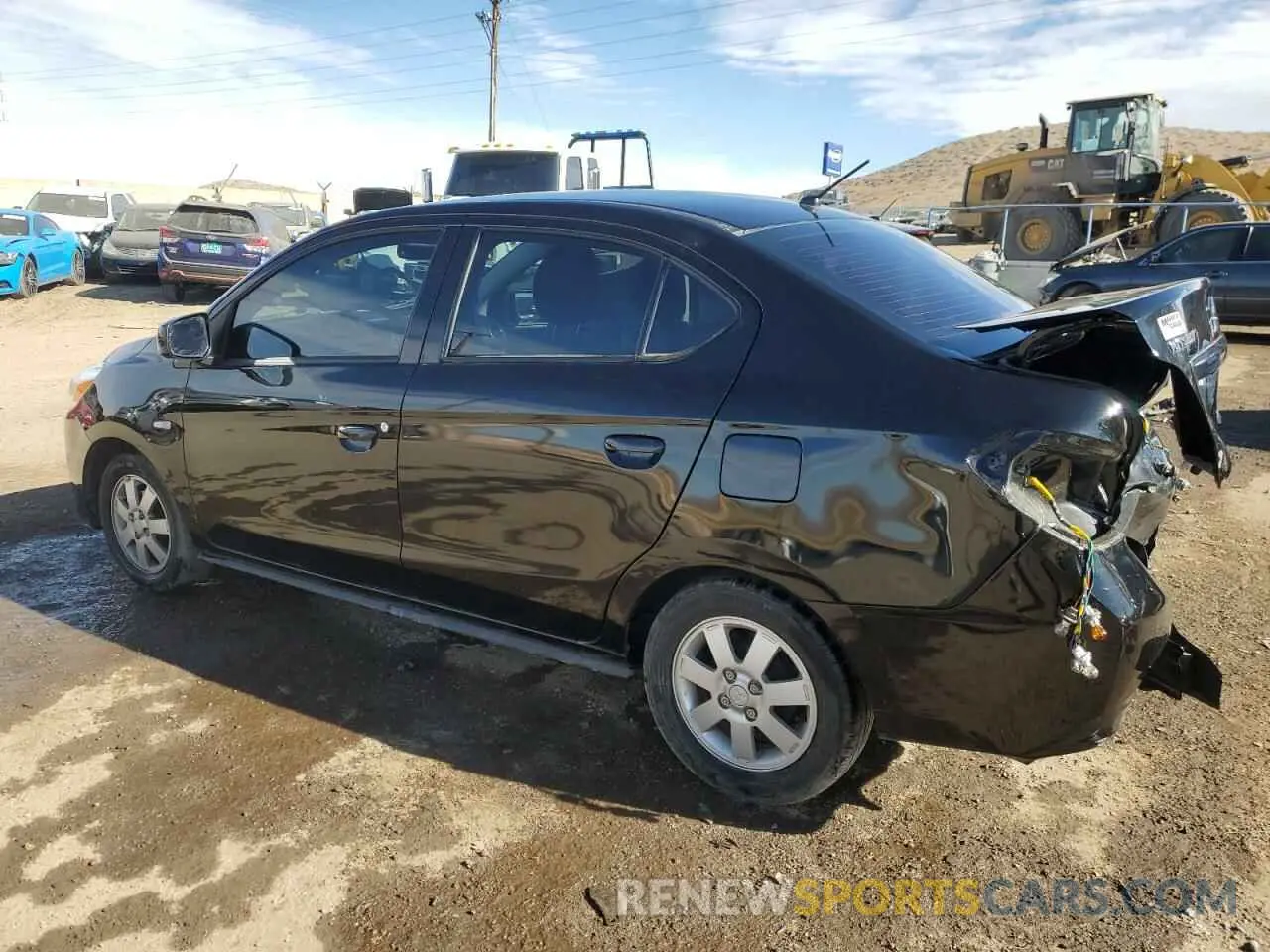 2 Photograph of a damaged car ML32F3FJ4KHF06028 MITSUBISHI MIRAGE 2019