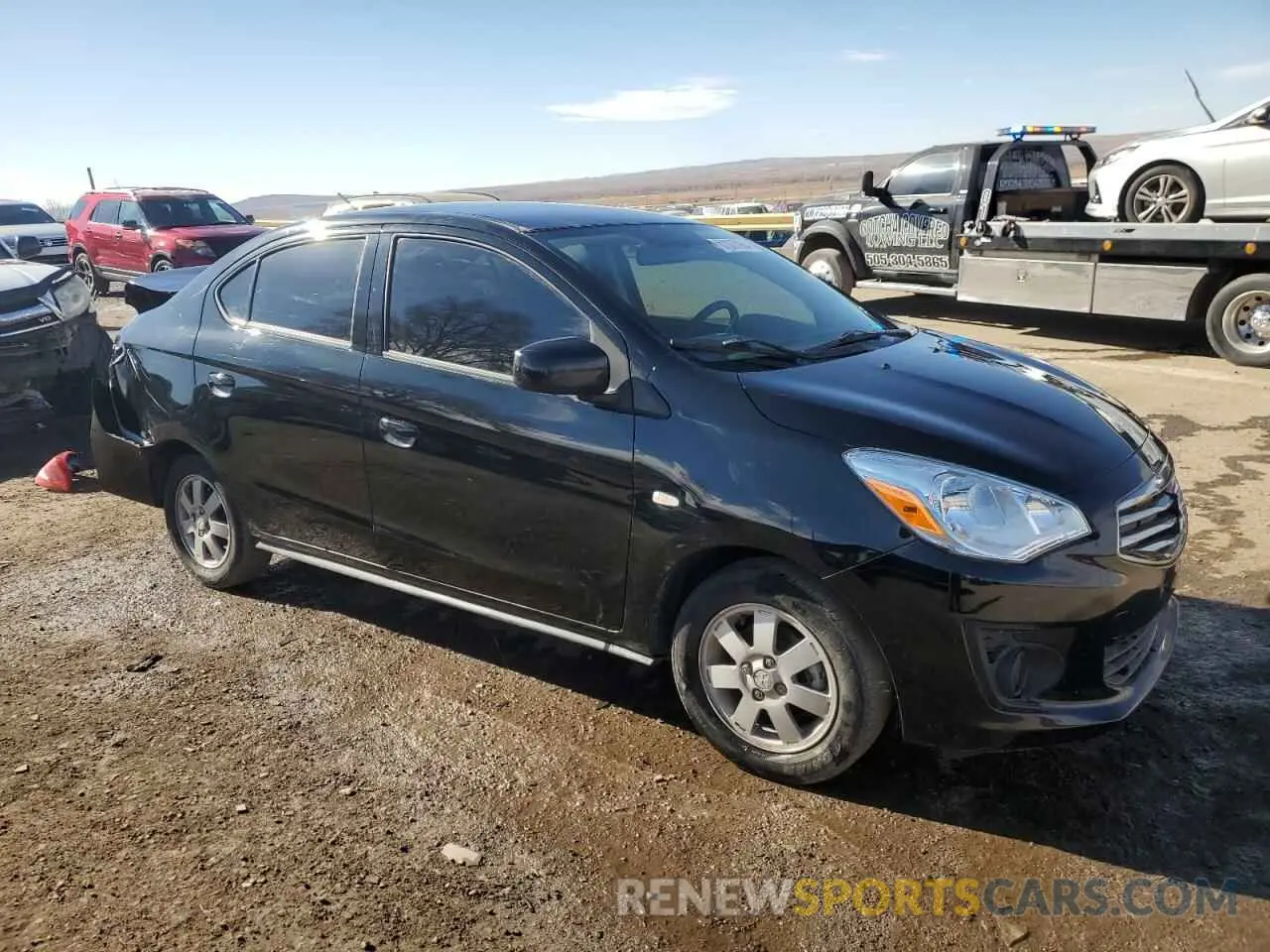 4 Photograph of a damaged car ML32F3FJ4KHF06028 MITSUBISHI MIRAGE 2019