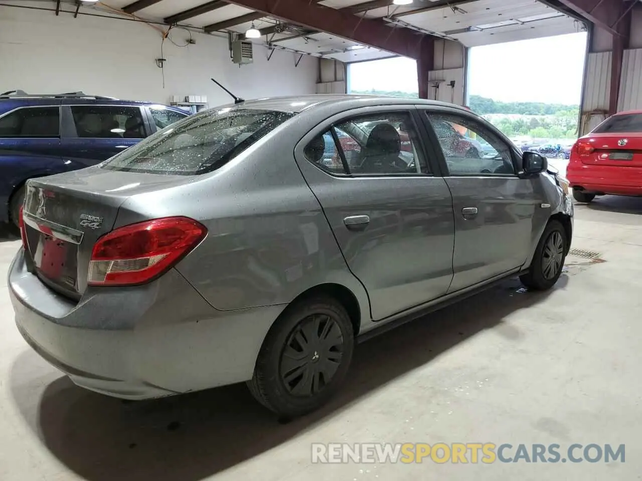 3 Photograph of a damaged car ML32F3FJ4KHF12055 MITSUBISHI MIRAGE 2019