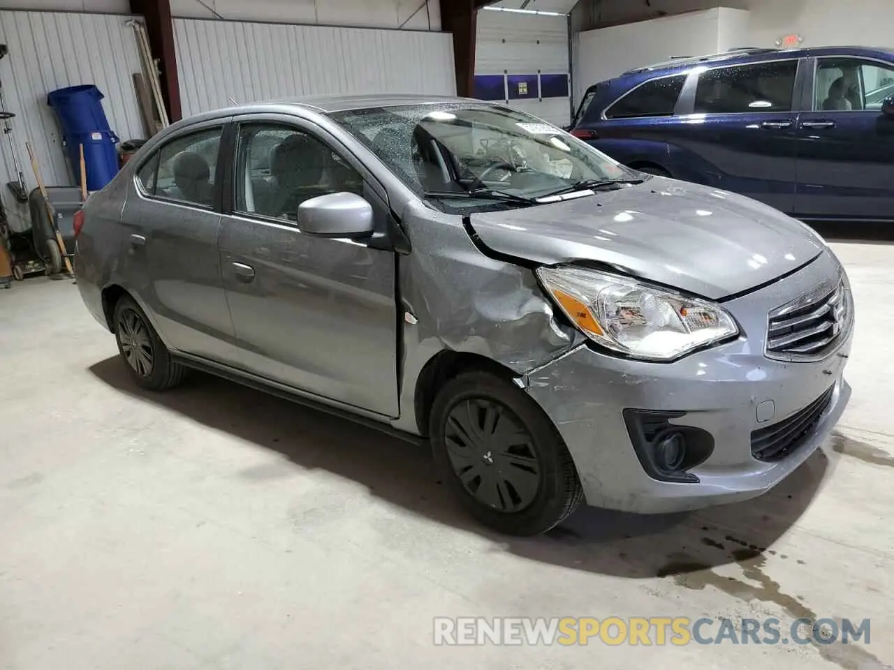4 Photograph of a damaged car ML32F3FJ4KHF12055 MITSUBISHI MIRAGE 2019