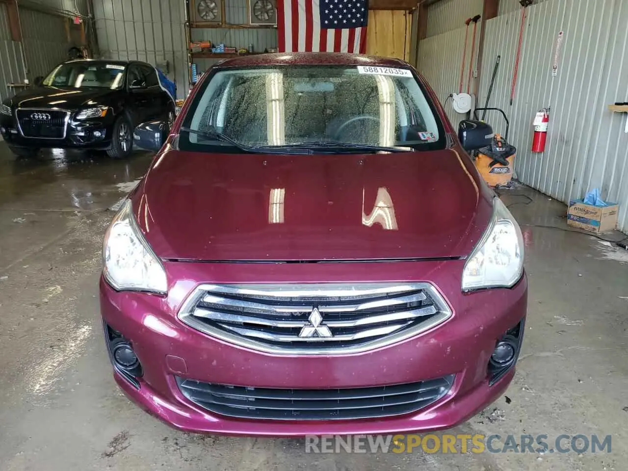 5 Photograph of a damaged car ML32F3FJ4KHF12590 MITSUBISHI MIRAGE 2019