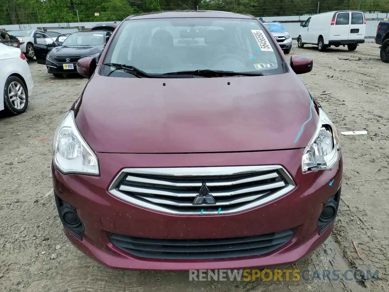 5 Photograph of a damaged car ML32F3FJ5KHF00240 MITSUBISHI MIRAGE 2019