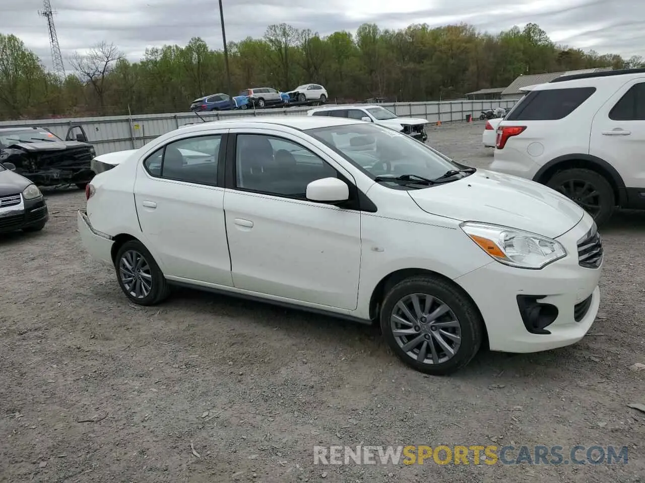 4 Photograph of a damaged car ML32F3FJ5KHF00920 MITSUBISHI MIRAGE 2019