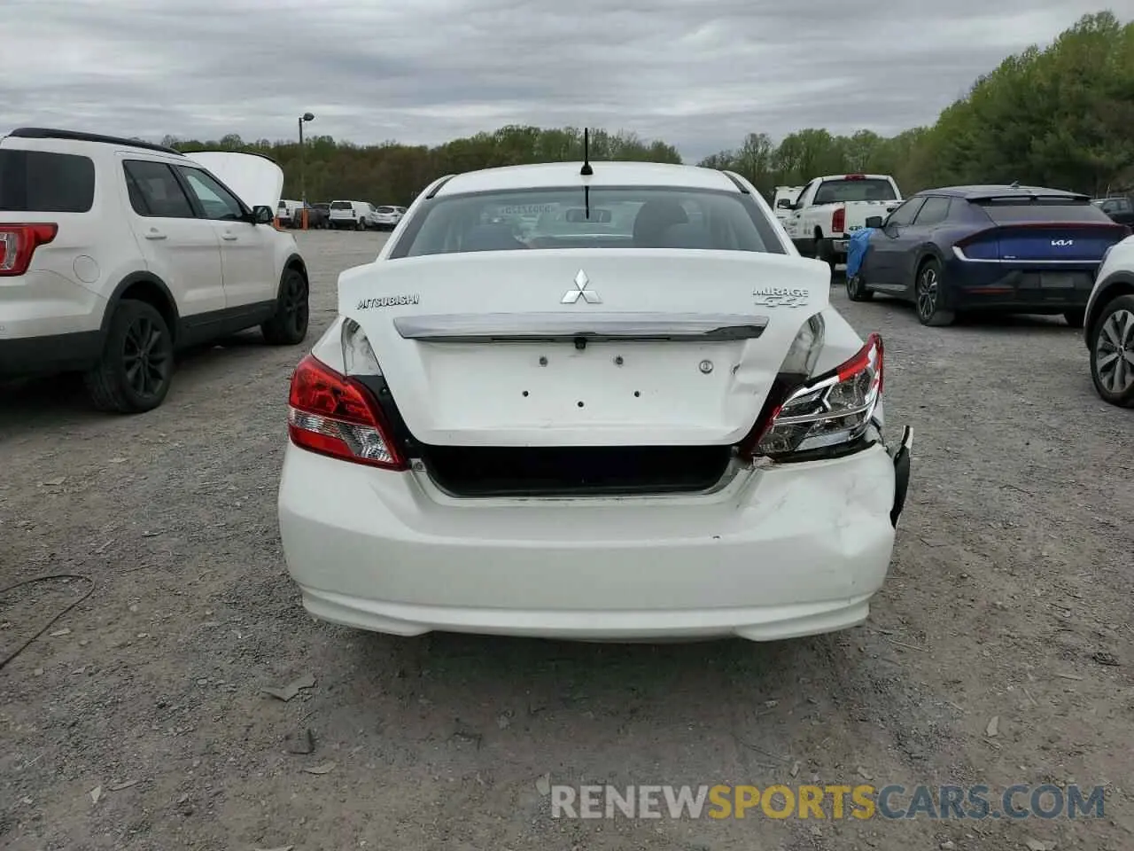 6 Photograph of a damaged car ML32F3FJ5KHF00920 MITSUBISHI MIRAGE 2019
