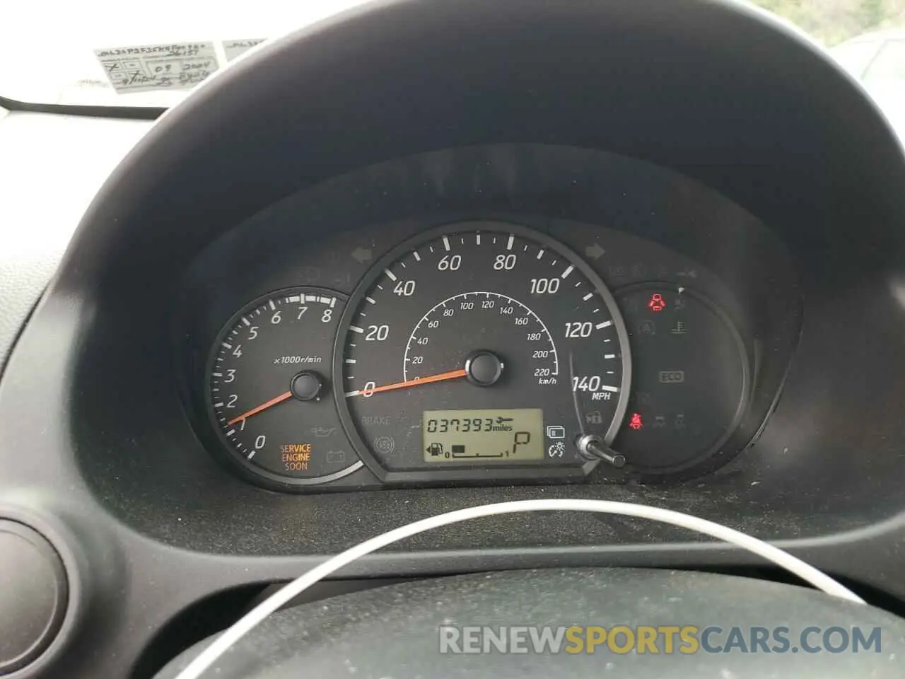 9 Photograph of a damaged car ML32F3FJ5KHF00920 MITSUBISHI MIRAGE 2019