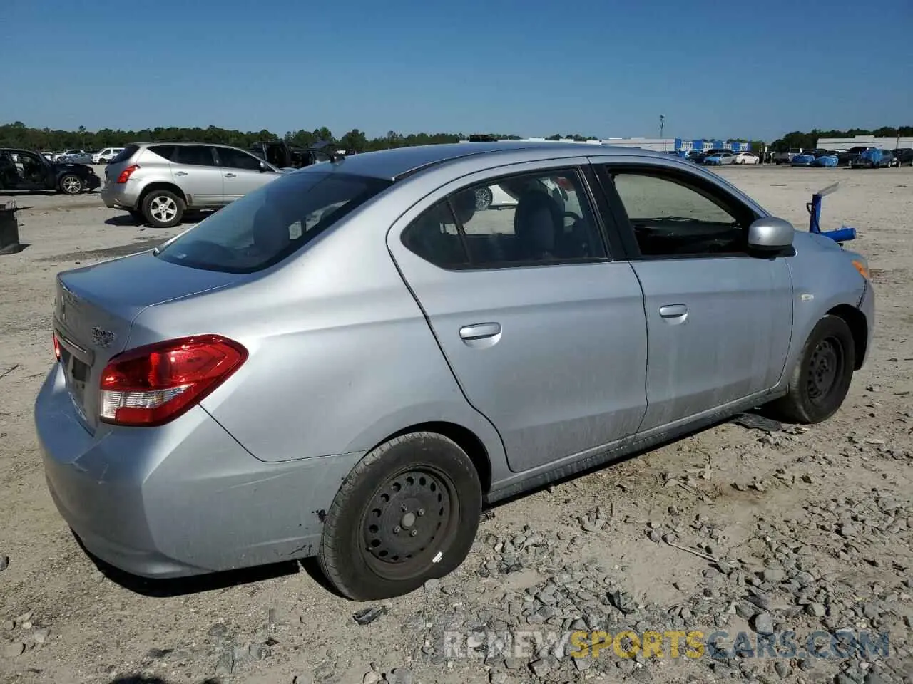 3 Photograph of a damaged car ML32F3FJ5KHF05552 MITSUBISHI MIRAGE 2019