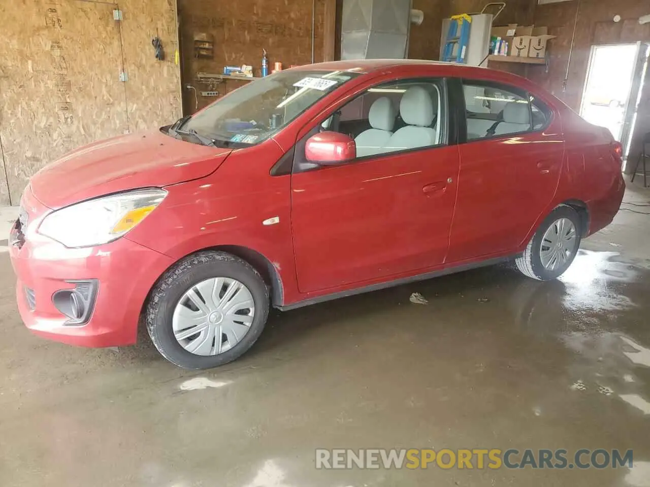 1 Photograph of a damaged car ML32F3FJ5KHF06202 MITSUBISHI MIRAGE 2019