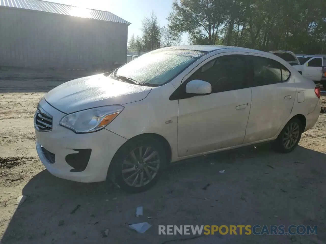 1 Photograph of a damaged car ML32F3FJ5KHF11464 MITSUBISHI MIRAGE 2019