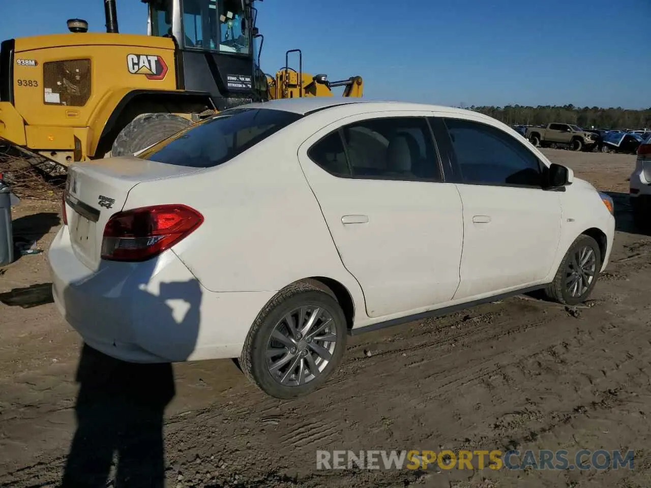 3 Photograph of a damaged car ML32F3FJ5KHF11464 MITSUBISHI MIRAGE 2019