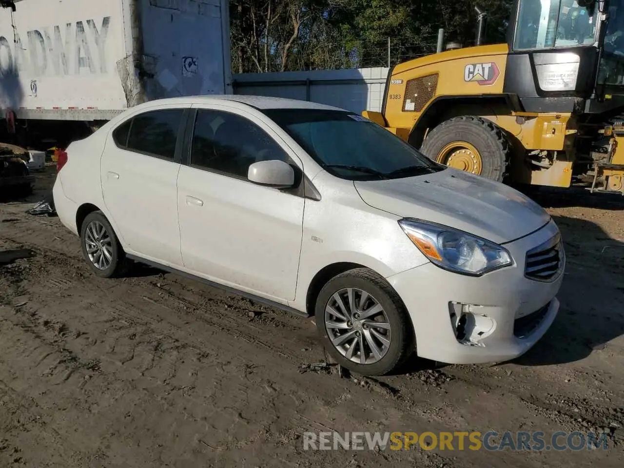 4 Photograph of a damaged car ML32F3FJ5KHF11464 MITSUBISHI MIRAGE 2019