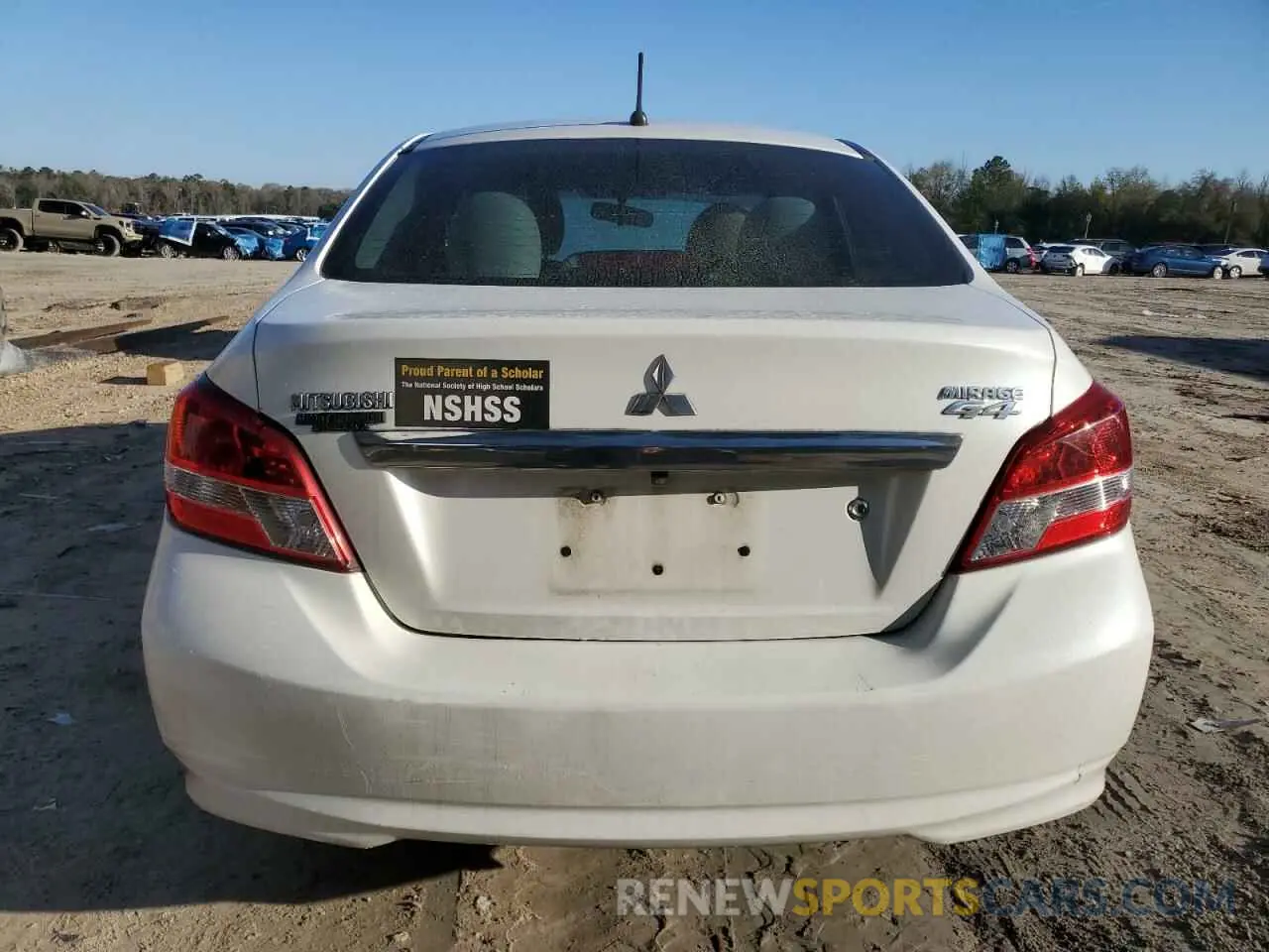 6 Photograph of a damaged car ML32F3FJ5KHF11464 MITSUBISHI MIRAGE 2019