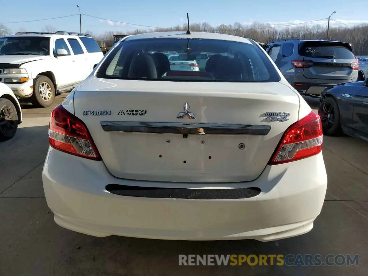 6 Photograph of a damaged car ML32F3FJ5KHF12212 MITSUBISHI MIRAGE 2019