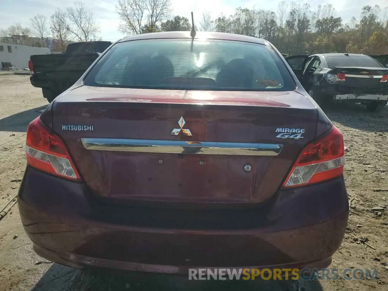 6 Photograph of a damaged car ML32F3FJ6KHF13742 MITSUBISHI MIRAGE 2019