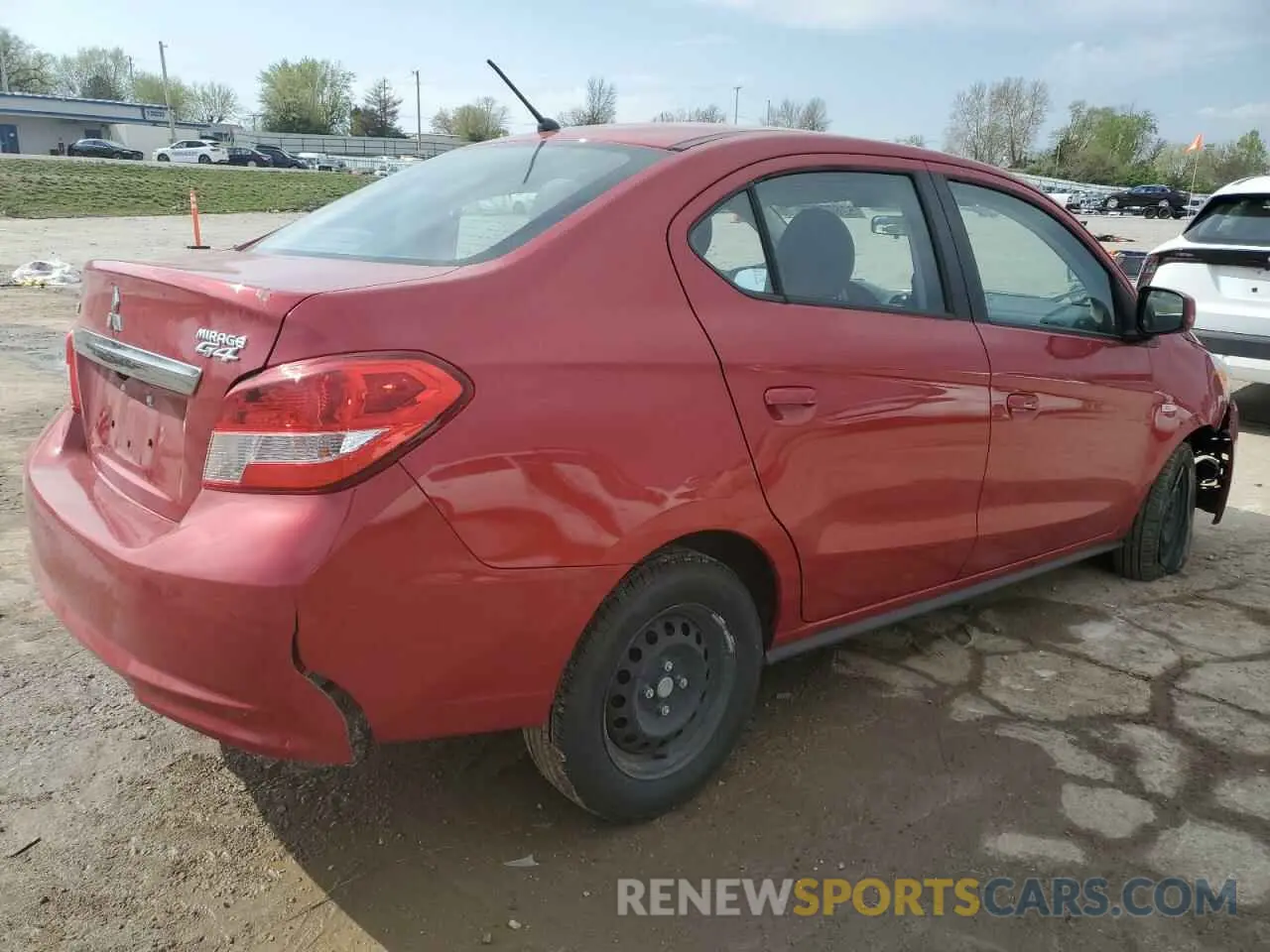 3 Photograph of a damaged car ML32F3FJ6KHF16236 MITSUBISHI MIRAGE 2019