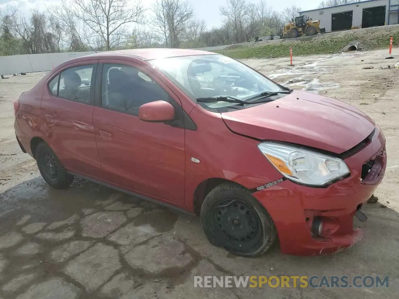 4 Photograph of a damaged car ML32F3FJ6KHF16236 MITSUBISHI MIRAGE 2019