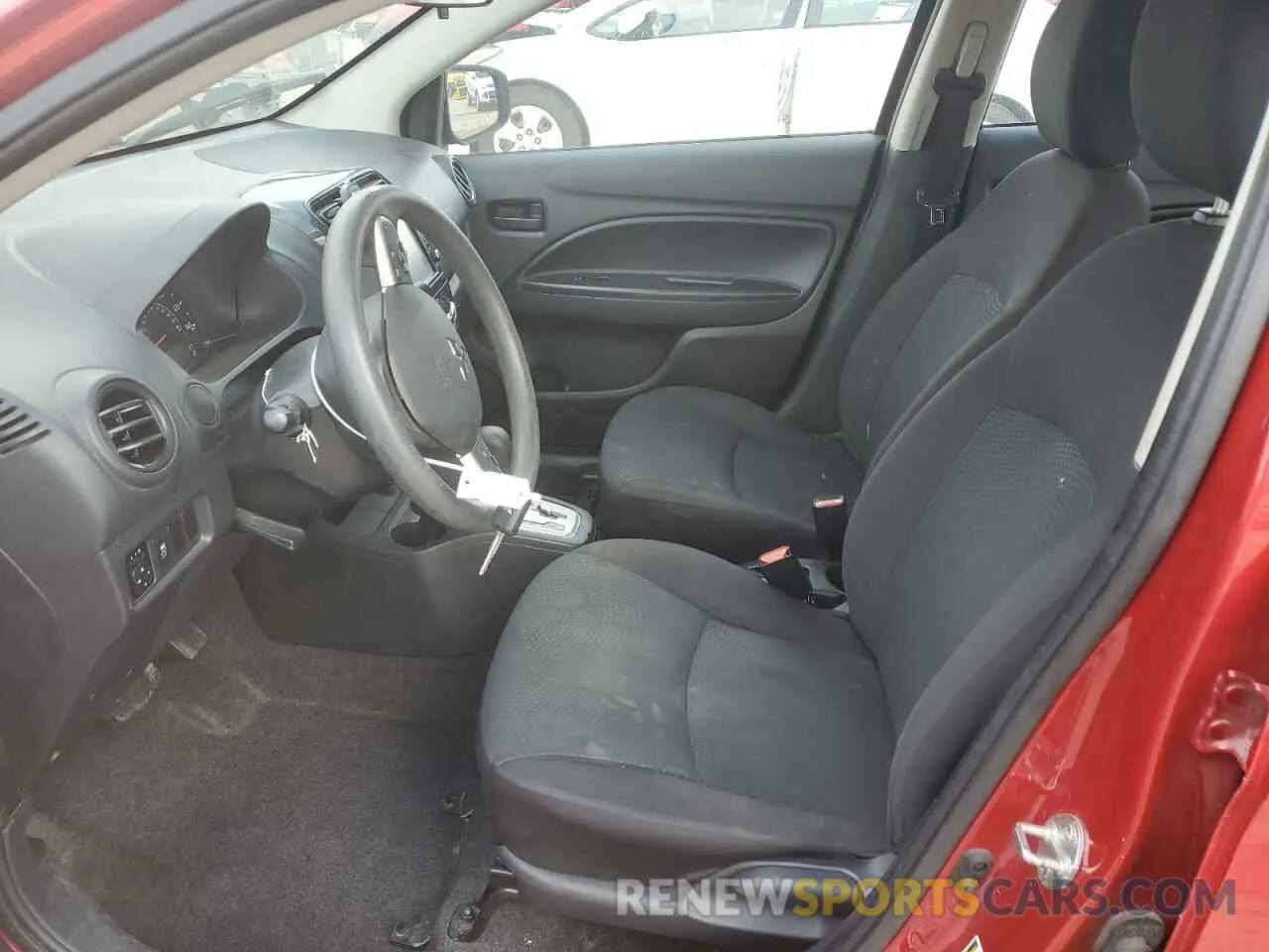 7 Photograph of a damaged car ML32F3FJ6KHF16236 MITSUBISHI MIRAGE 2019