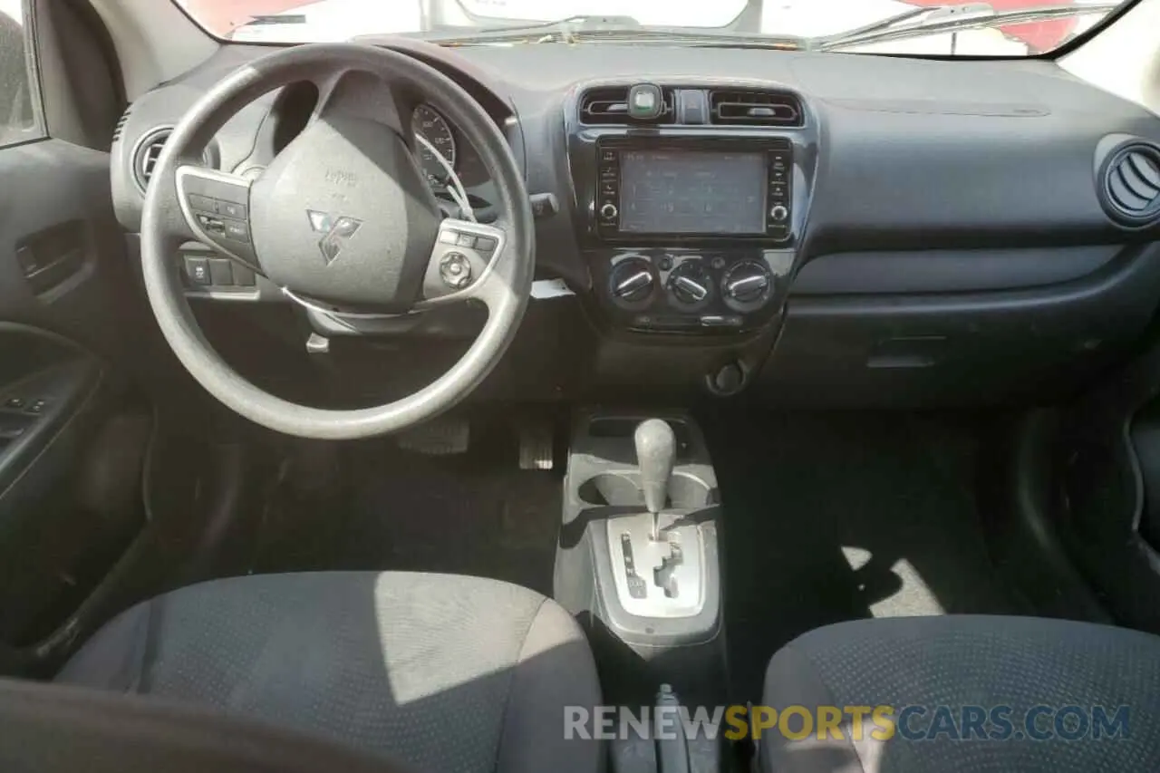 8 Photograph of a damaged car ML32F3FJ6KHF16236 MITSUBISHI MIRAGE 2019