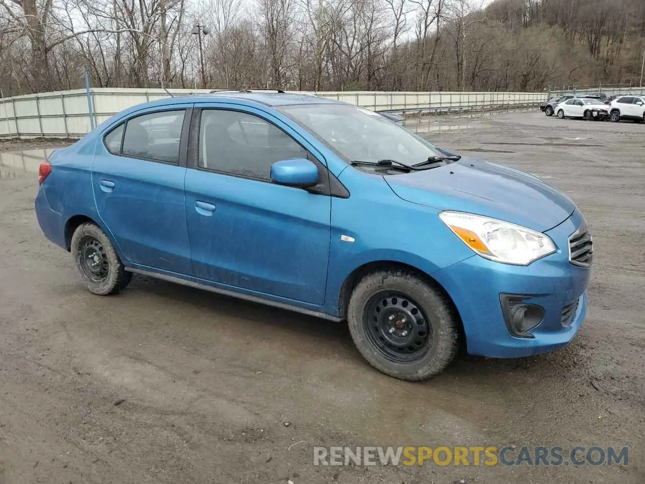 4 Photograph of a damaged car ML32F3FJ7KHF18240 MITSUBISHI MIRAGE 2019