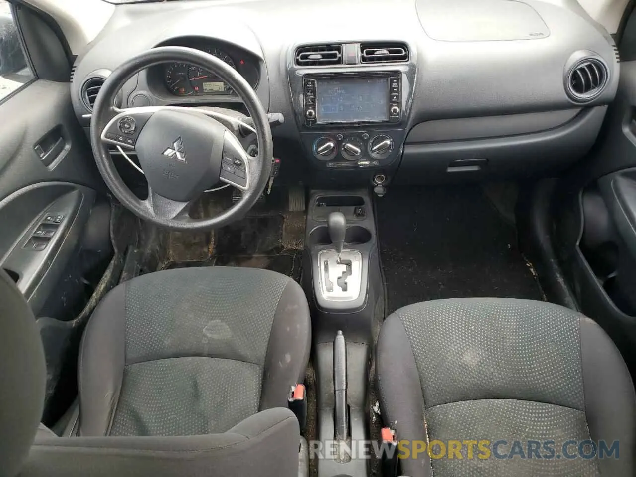 8 Photograph of a damaged car ML32F3FJ7KHF18240 MITSUBISHI MIRAGE 2019