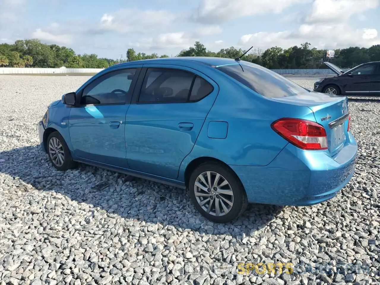 2 Photograph of a damaged car ML32F3FJ8KHF07358 MITSUBISHI MIRAGE 2019