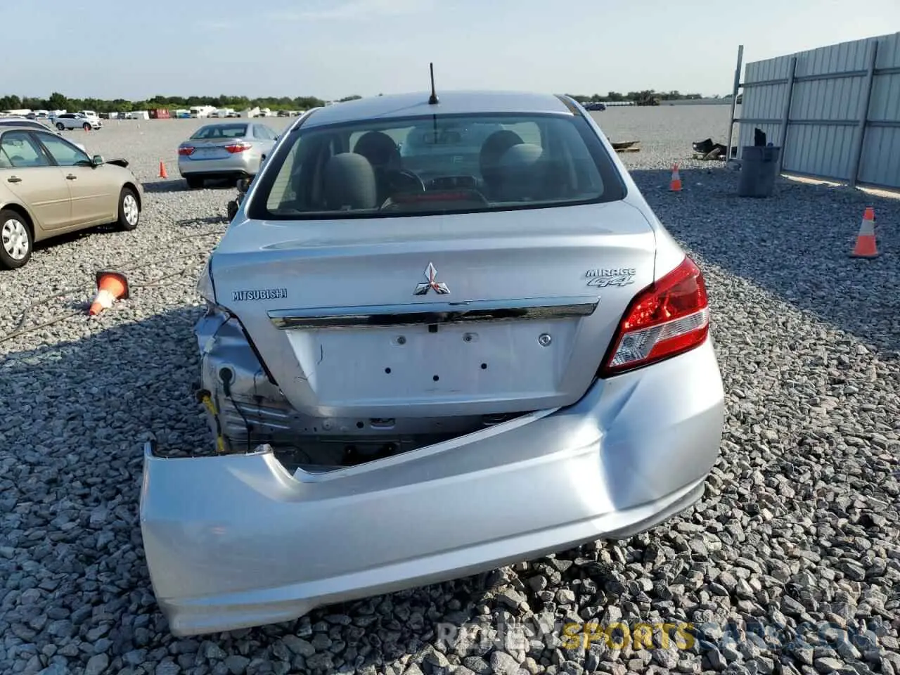 6 Photograph of a damaged car ML32F3FJ8KHF11717 MITSUBISHI MIRAGE 2019