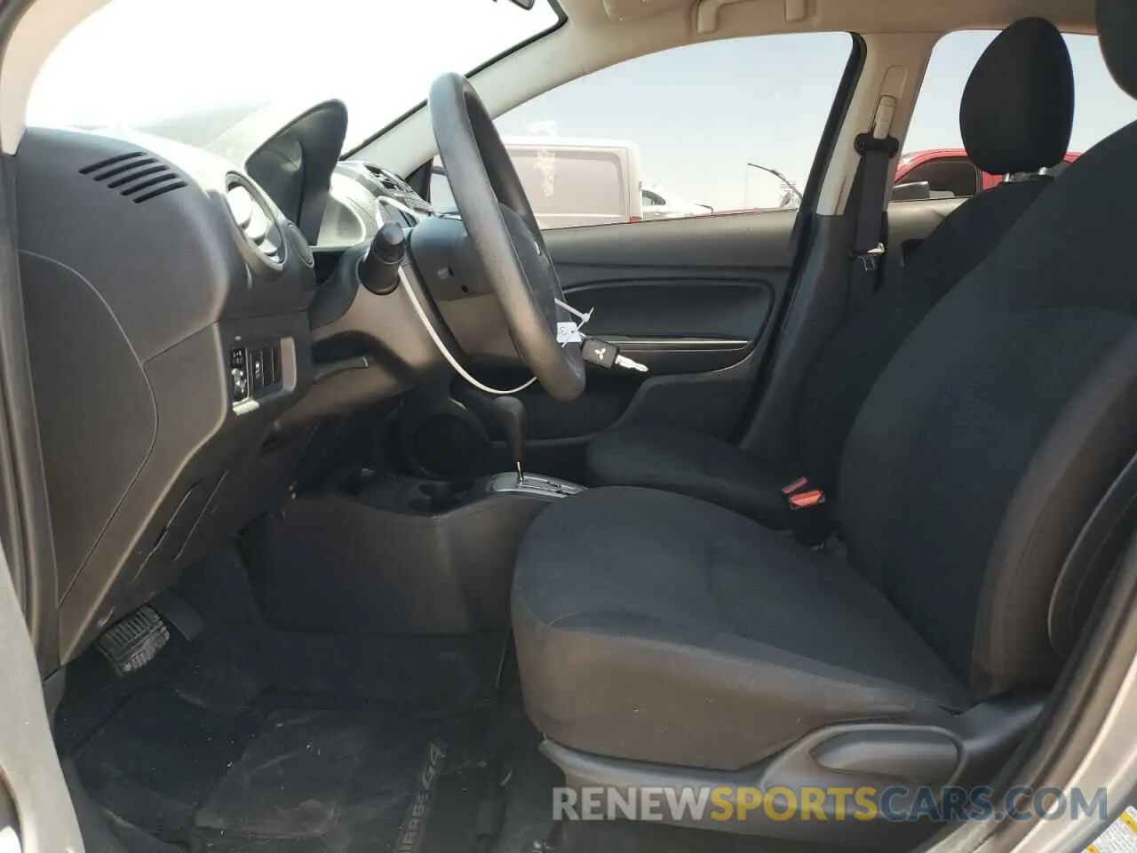 7 Photograph of a damaged car ML32F3FJ8KHF12155 MITSUBISHI MIRAGE 2019