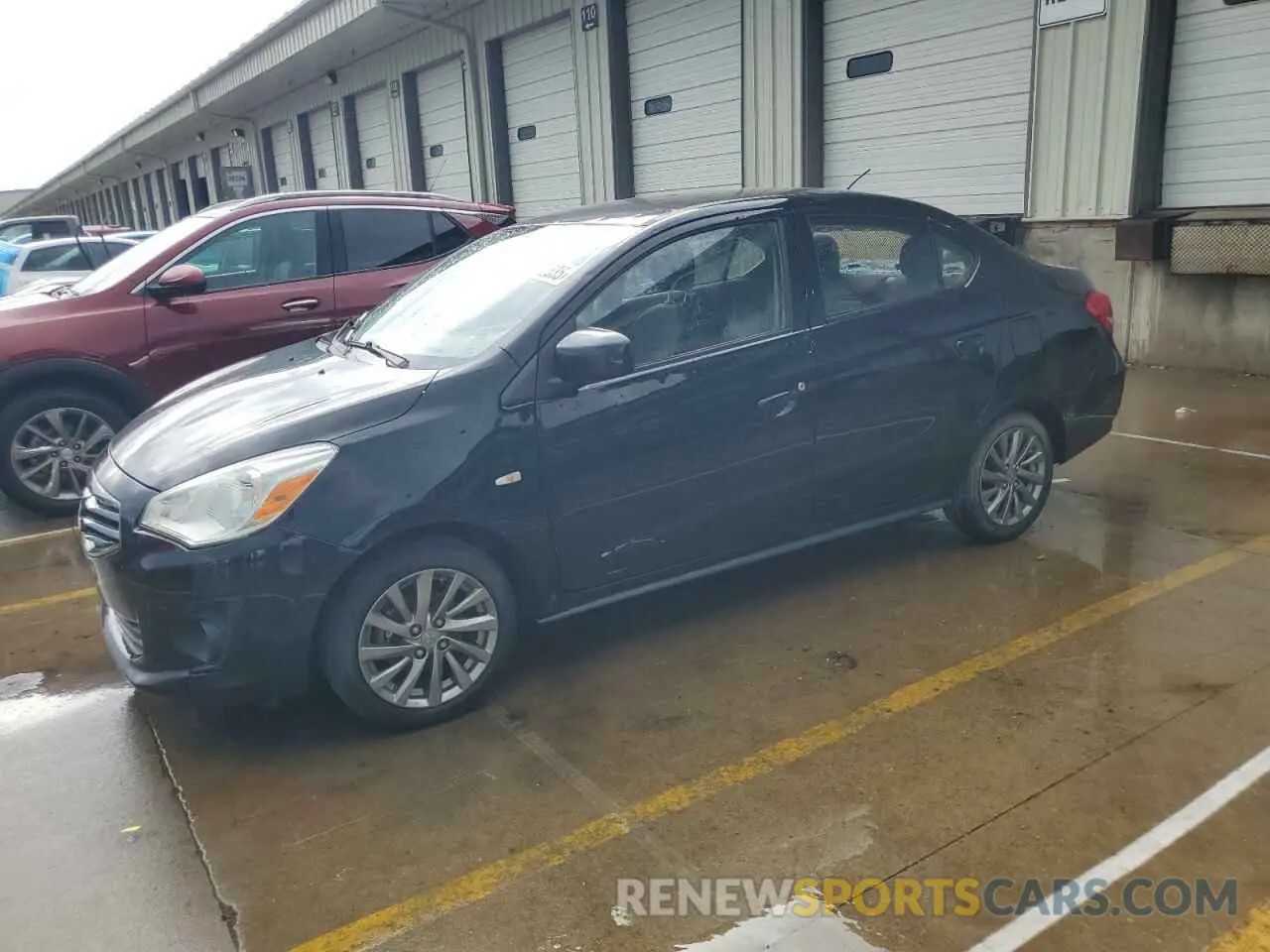 1 Photograph of a damaged car ML32F3FJ8KHF14665 MITSUBISHI MIRAGE 2019