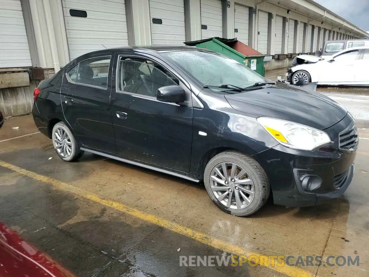 4 Photograph of a damaged car ML32F3FJ8KHF14665 MITSUBISHI MIRAGE 2019