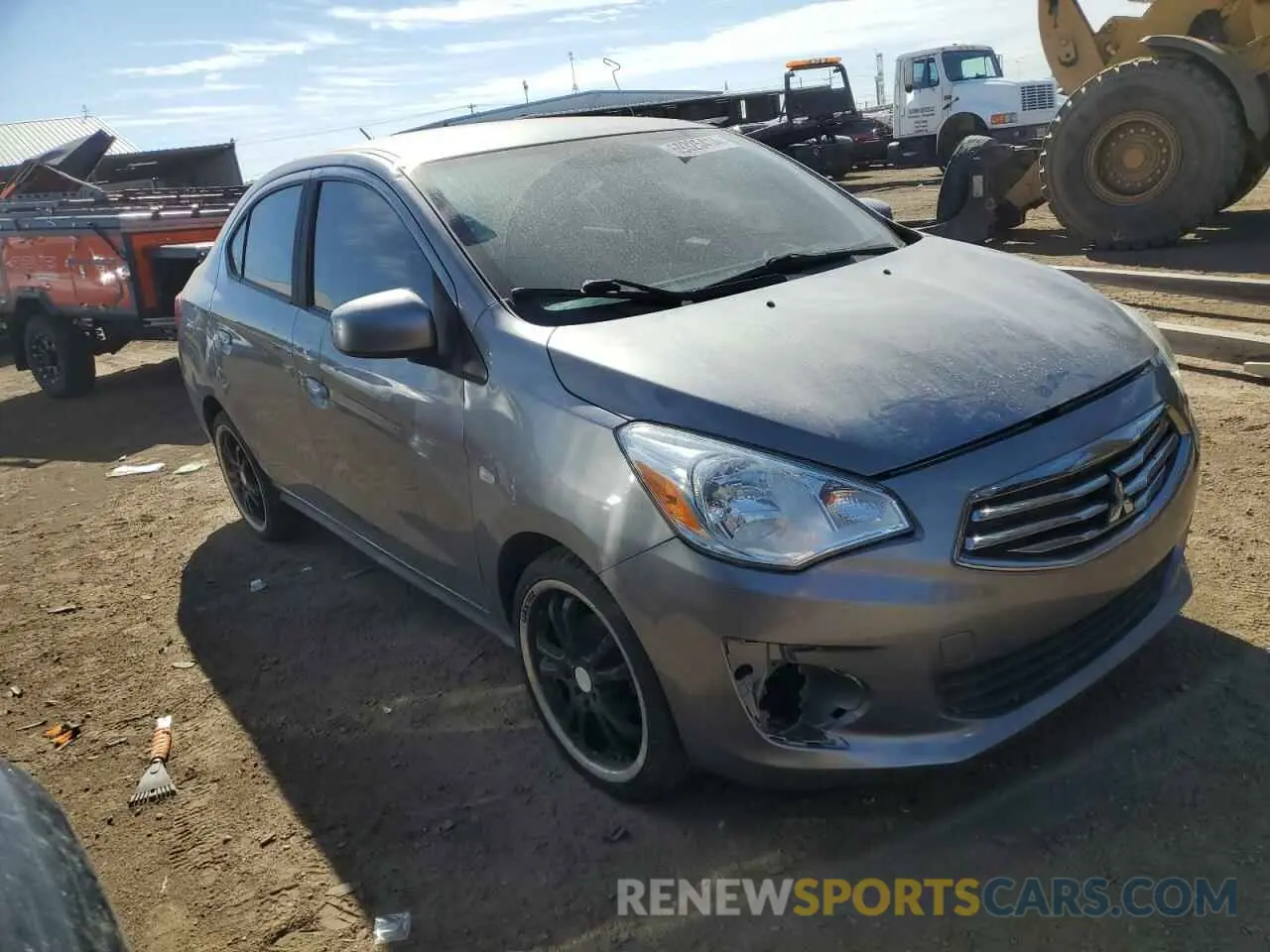4 Photograph of a damaged car ML32F3FJXKHF01349 MITSUBISHI MIRAGE 2019